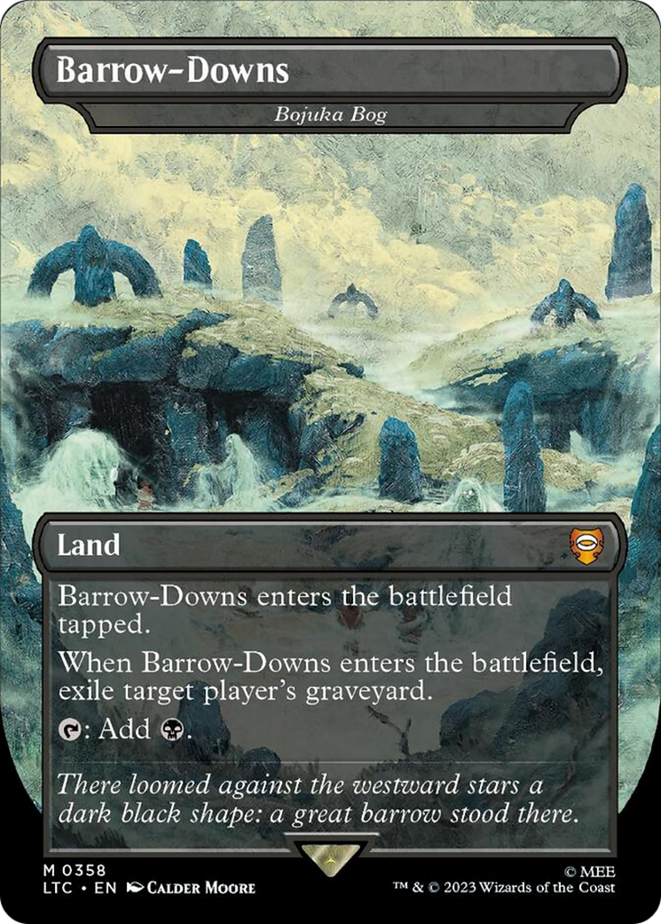 Barrow-Downs - Bojuka Bog (Borderless) [The Lord of the Rings: Tales of Middle-Earth Commander] | Good Games Adelaide SA