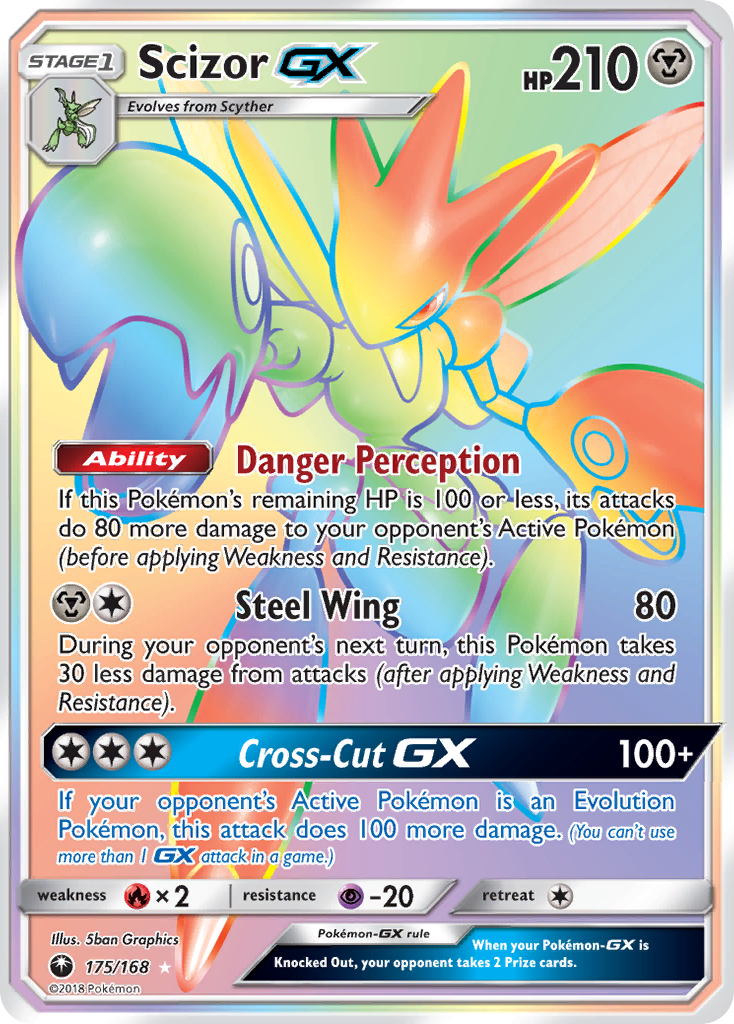 Scizor GX (175/168) [Sun & Moon: Celestial Storm] | Good Games Adelaide SA