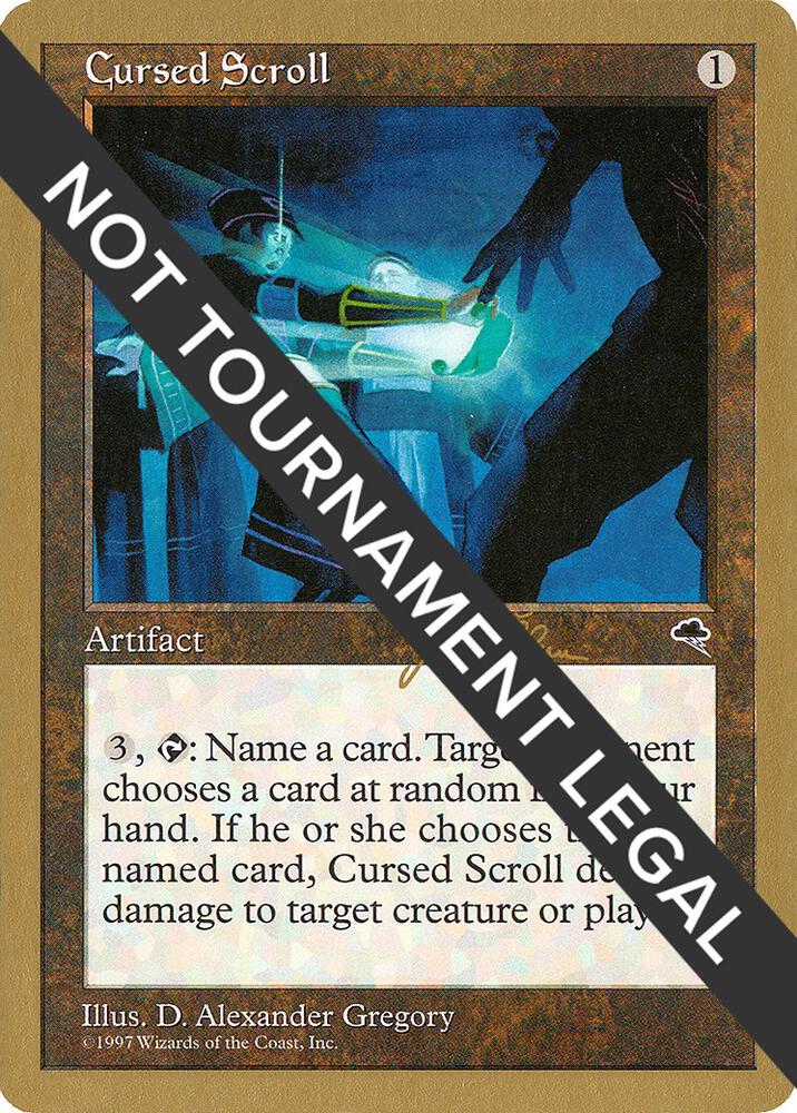 Cursed Scroll 1999 Jakub Slemr TMP js281/111 (World Championship Decks)  | Good Games Adelaide SA