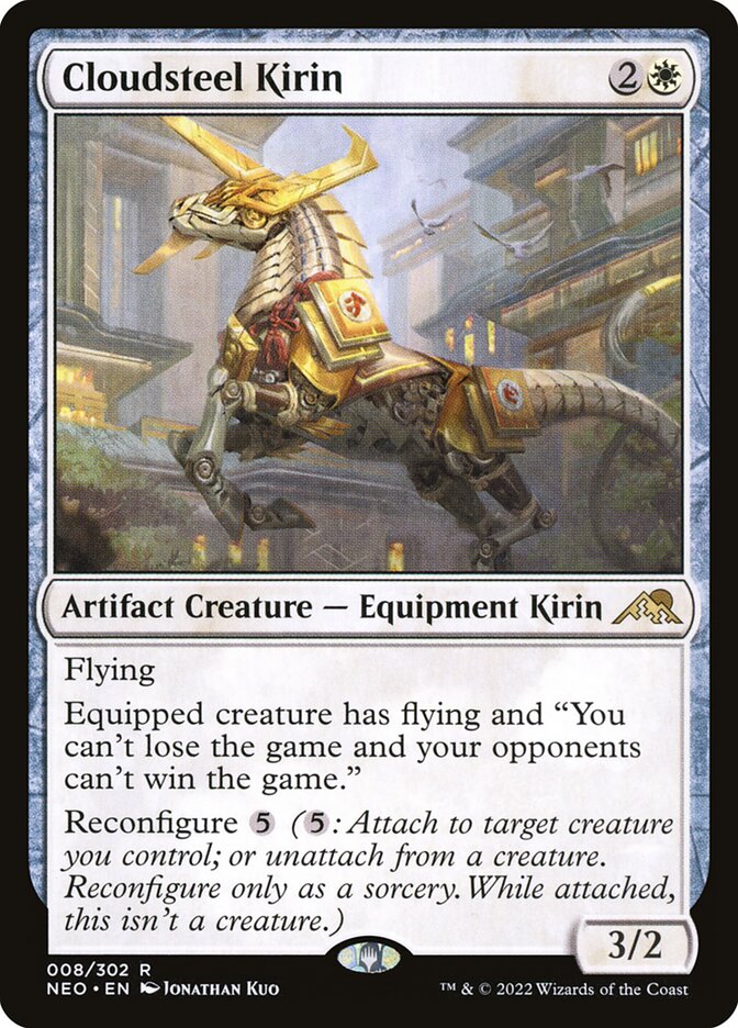 Cloudsteel Kirin 8 (Kamigawa: Neon Dynasty)  | Good Games Adelaide SA