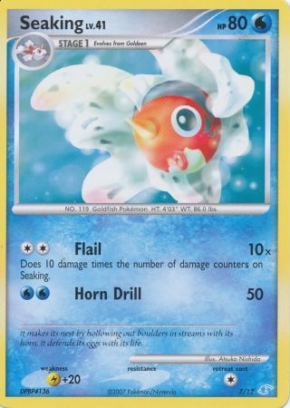 Seaking (7/12) [Diamond & Pearl: Trainer Kit - Manaphy] | Good Games Adelaide SA