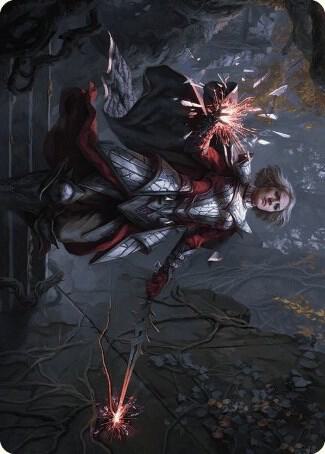 Rowan Scion of War Art Card 31 81 31 (Art Series: Wilds of Eldraine)  | Good Games Adelaide SA