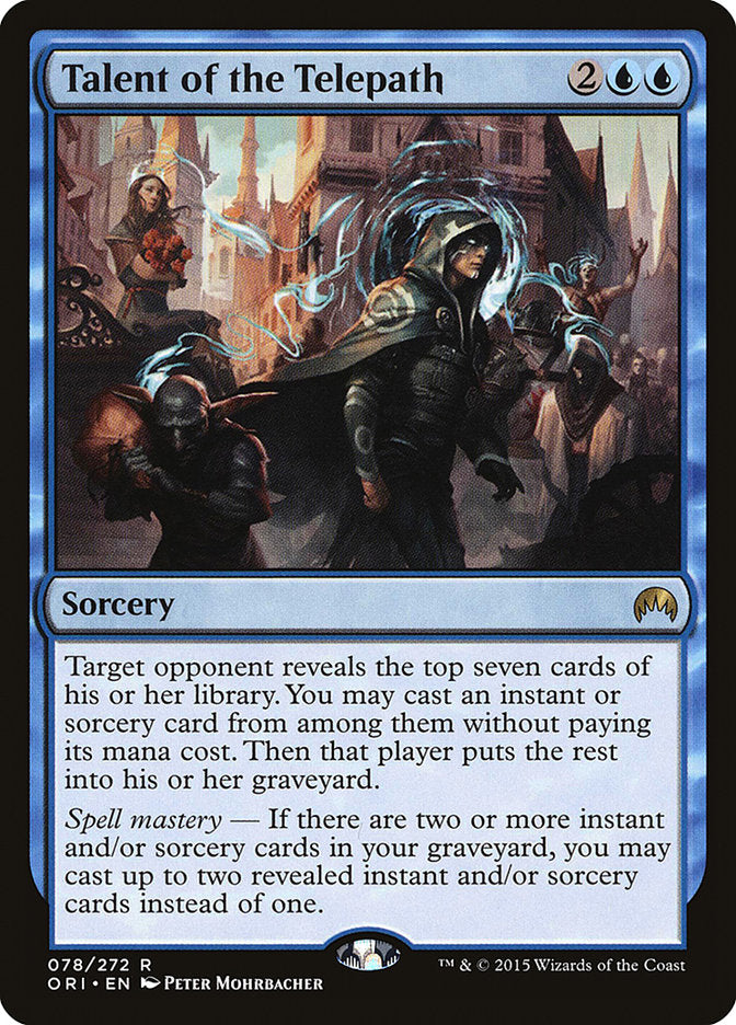 Talent of the Telepath 78 (Magic Origins)  - Foil | Good Games Adelaide SA