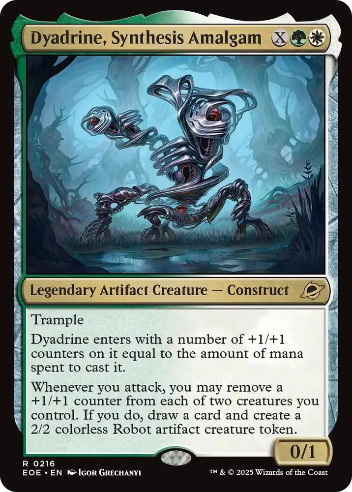 Dyadrine, Synthesis Amalgam 216 (Edge of Eternities)  | Good Games Adelaide SA