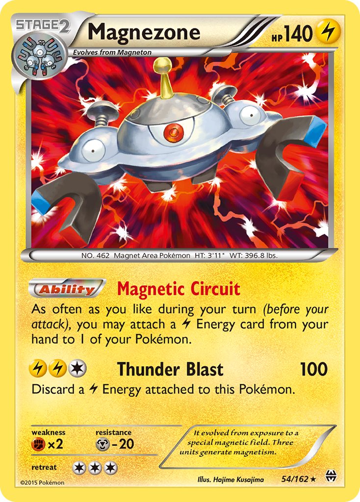 Magnezone (54/162) (Theme Deck Exclusive) [XY: BREAKthrough] | Good Games Adelaide SA