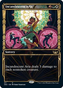 Incandescent Aria Showcase 311 (Streets of New Capenna)  | Good Games Adelaide SA