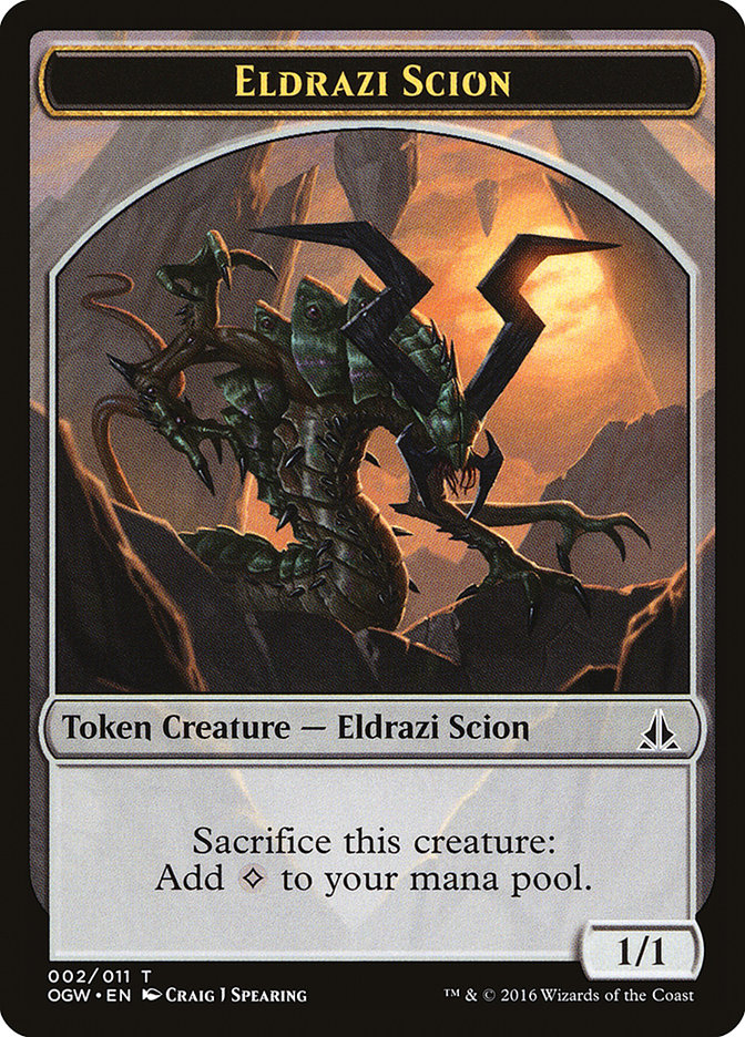Eldrazi Scion (002/011) [Oath of the Gatewatch Tokens] | Good Games Adelaide SA