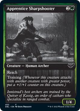 Apprentice Sharpshooter 452 (Innistrad: Double Feature)  | Good Games Adelaide SA