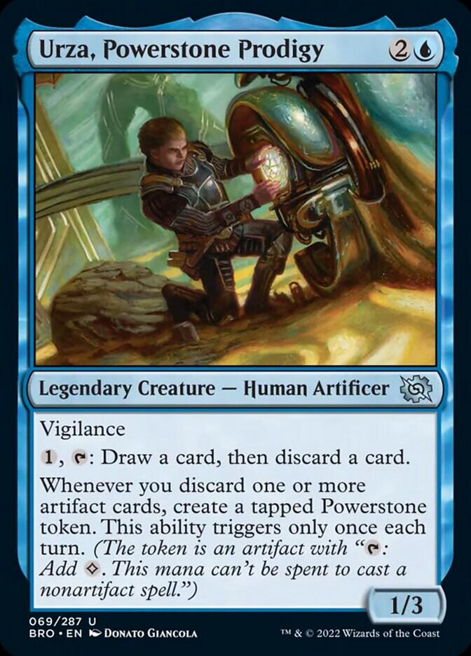 Urza, Powerstone Prodigy [The Brothers' War] | Good Games Adelaide SA