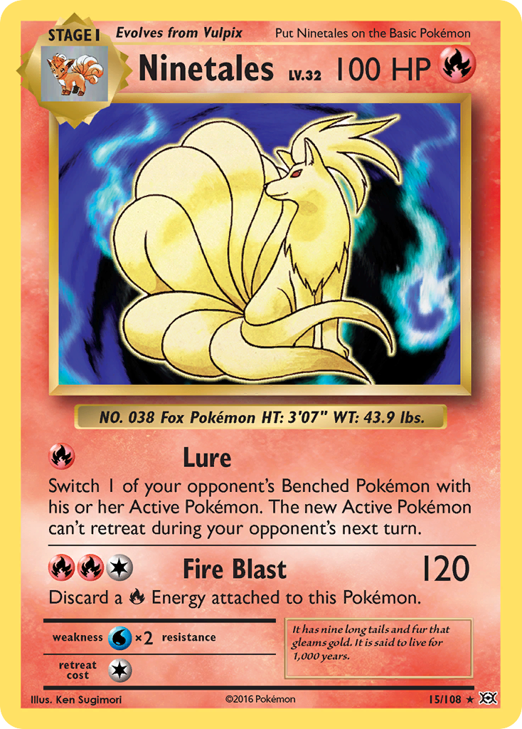 Ninetales (15/108) [XY: Evolutions] | Good Games Adelaide SA