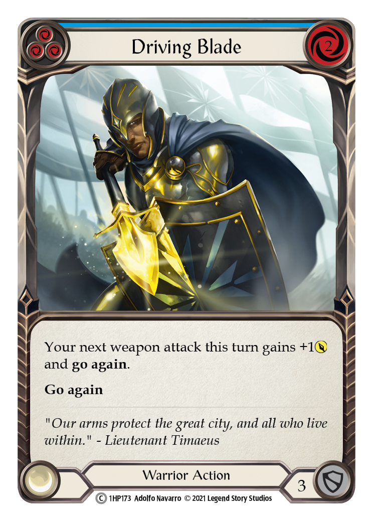 Driving Blade (Blue) [1HP173] | Good Games Adelaide SA