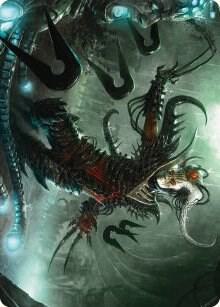 Vraan Executioner Thane Art Card 24 (Art Series: Phyrexia: All Will Be One)  | Good Games Adelaide SA