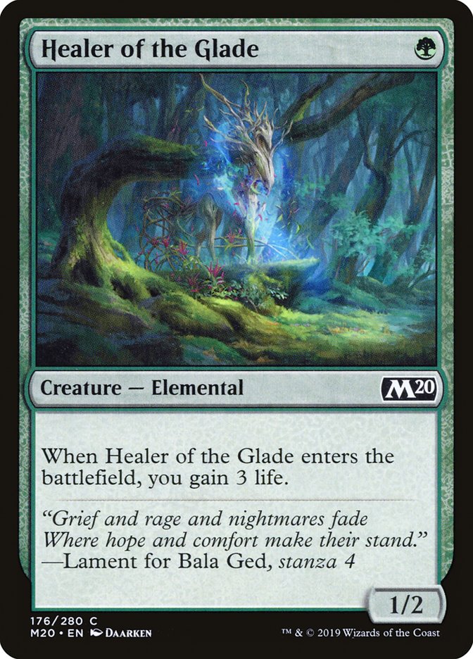 Healer of the Glade [Core Set 2020] | Good Games Adelaide SA