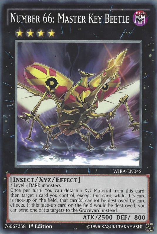 Number 66: Master Key Beetle [WIRA-EN045] Common | Good Games Adelaide SA
