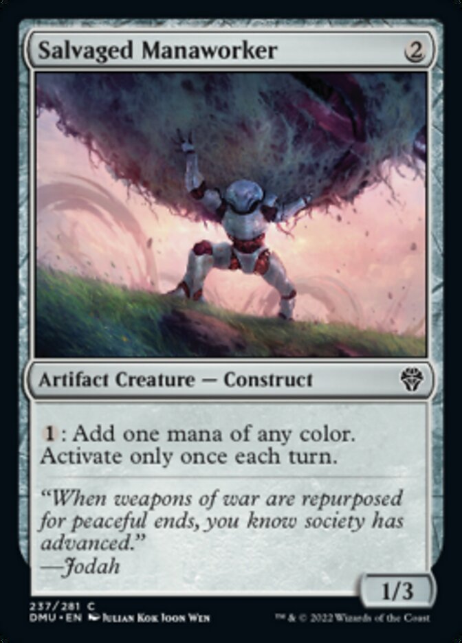 Salvaged Manaworker [Dominaria United] | Good Games Adelaide SA