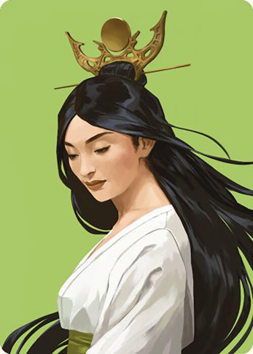Azusa Lost but Seeking Art Card 56 (Art Series: Commander Masters)  | Good Games Adelaide SA