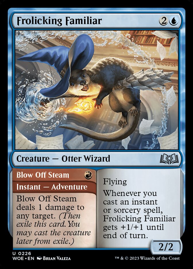 Frolicking Familiar // Blow Off Steam 226 (Wilds of Eldraine)  | Good Games Adelaide SA