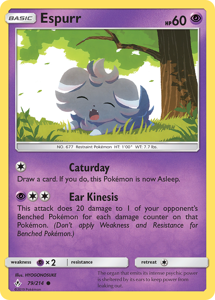 Espurr (79/214) [Sun & Moon: Unbroken Bonds] | Good Games Adelaide SA