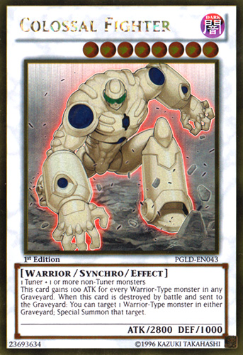 Colossal Fighter [PGLD-EN043] Gold Rare | Good Games Adelaide SA