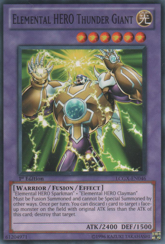 Elemental HERO Thunder Giant [LCGX-EN046] Common | Good Games Adelaide SA