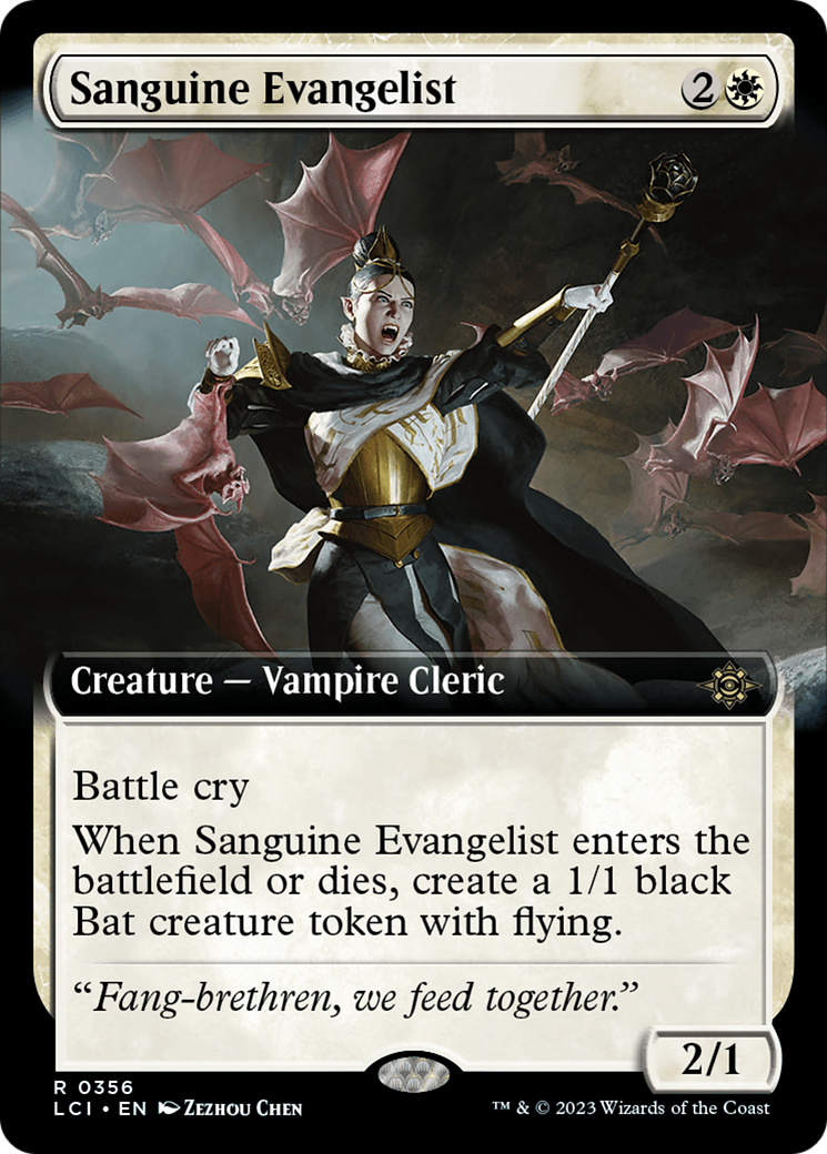 Sanguine Evangelist (Extended Art) [The Lost Caverns of Ixalan] | Good Games Adelaide SA