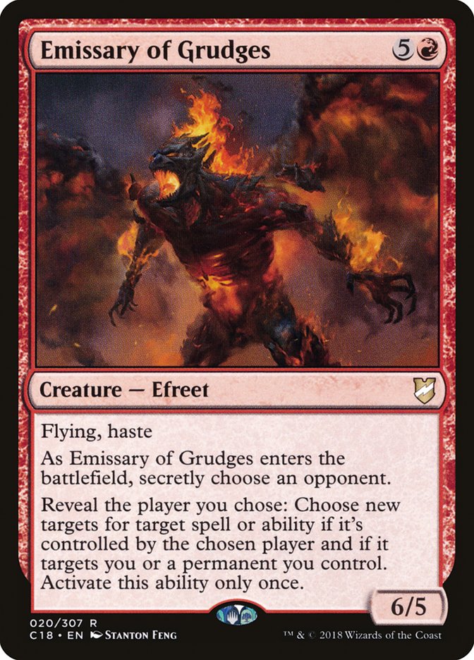 Emissary of Grudges [Commander 2018] | Good Games Adelaide SA