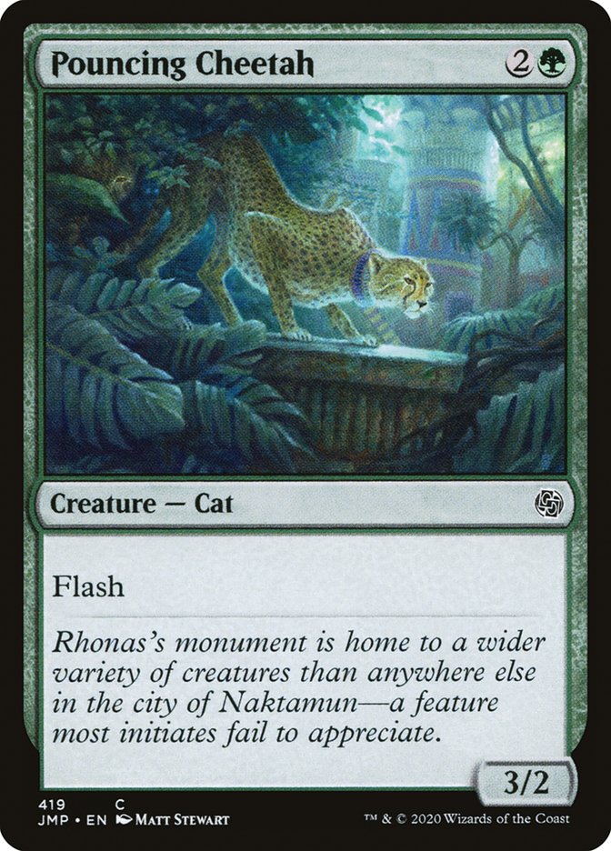 Pouncing Cheetah [Jumpstart] | Good Games Adelaide SA
