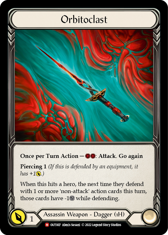Orbitoclast [OUT007] (Outsiders)  Rainbow Foil | Good Games Adelaide SA