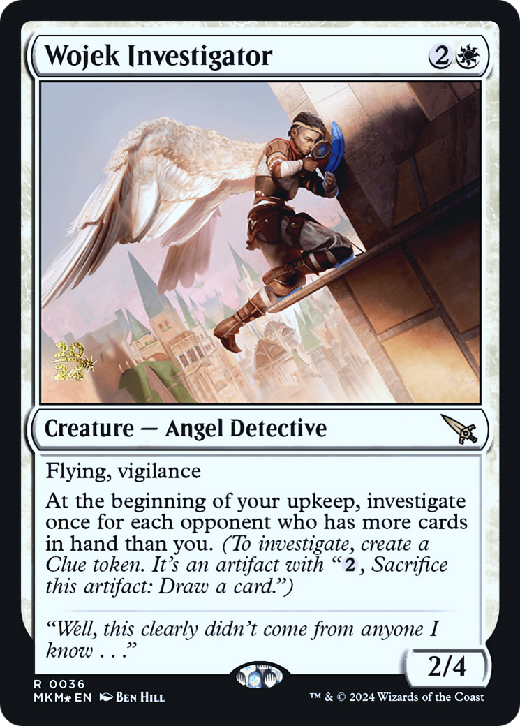 Wojek Investigator [Murders at Karlov Manor Prerelease Promos] | Good Games Adelaide SA