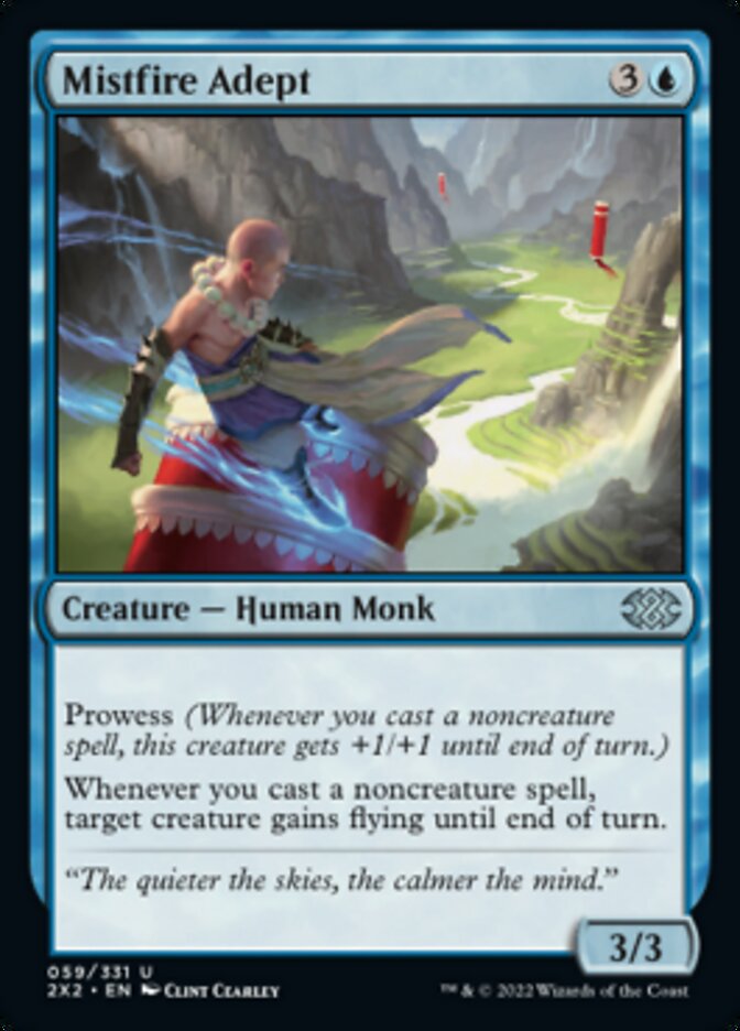 Mistfire Adept [Double Masters 2022] | Good Games Adelaide SA