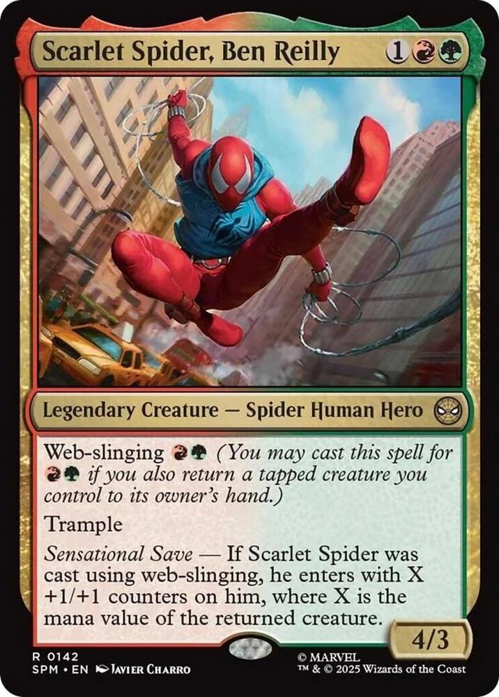 Scarlet Spider Ben Reilly 142 (Marvel's Spider-Man)  - Foil | Good Games Adelaide SA