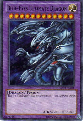Blue-Eyes Ultimate Dragon [BATT-EN001] Starfoil Rare | Good Games Adelaide SA