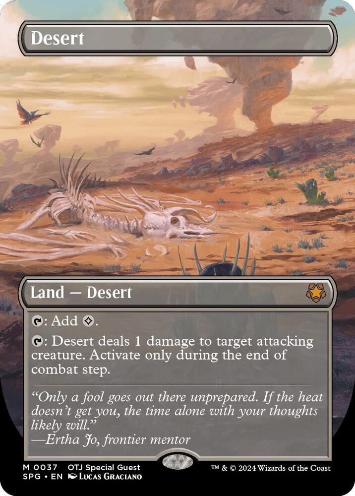 Desert 37 (Special Guests)  - Borderless Foil | Good Games Adelaide SA