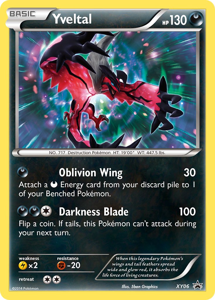 Yveltal (XY06) [XY: Black Star Promos] | Good Games Adelaide SA