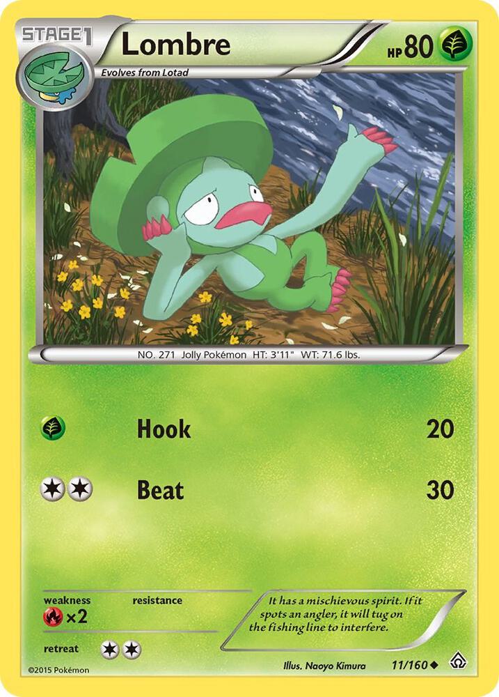 Lombre 11/160 (XY - Primal Clash)  | Good Games Adelaide SA