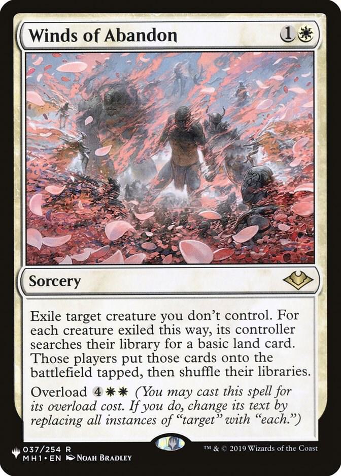 Winds of Abandon 037/254 (The List Reprints)  | Good Games Adelaide SA