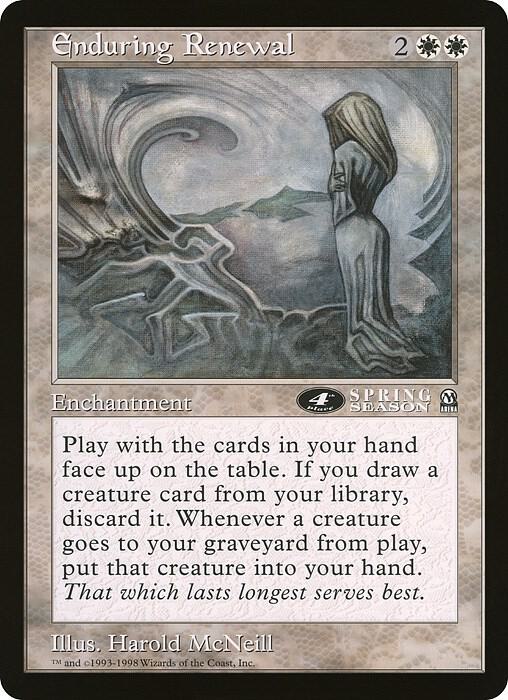 Enduring Renewal 4th Place Arena League  (Oversize Cards)  | Good Games Adelaide SA