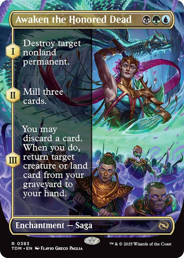 Awaken the Honored Dead 383 (Tarkir: Dragonstorm)  | Good Games Adelaide SA