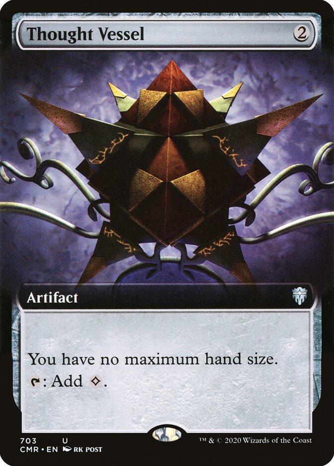 Thought Vessel 703 (Commander Legends)  - Extended Art Foil | Good Games Adelaide SA