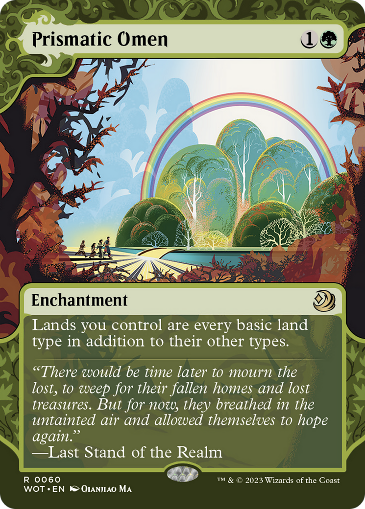 Prismatic Omen [Wilds of Eldraine: Enchanting Tales] | Good Games Adelaide SA