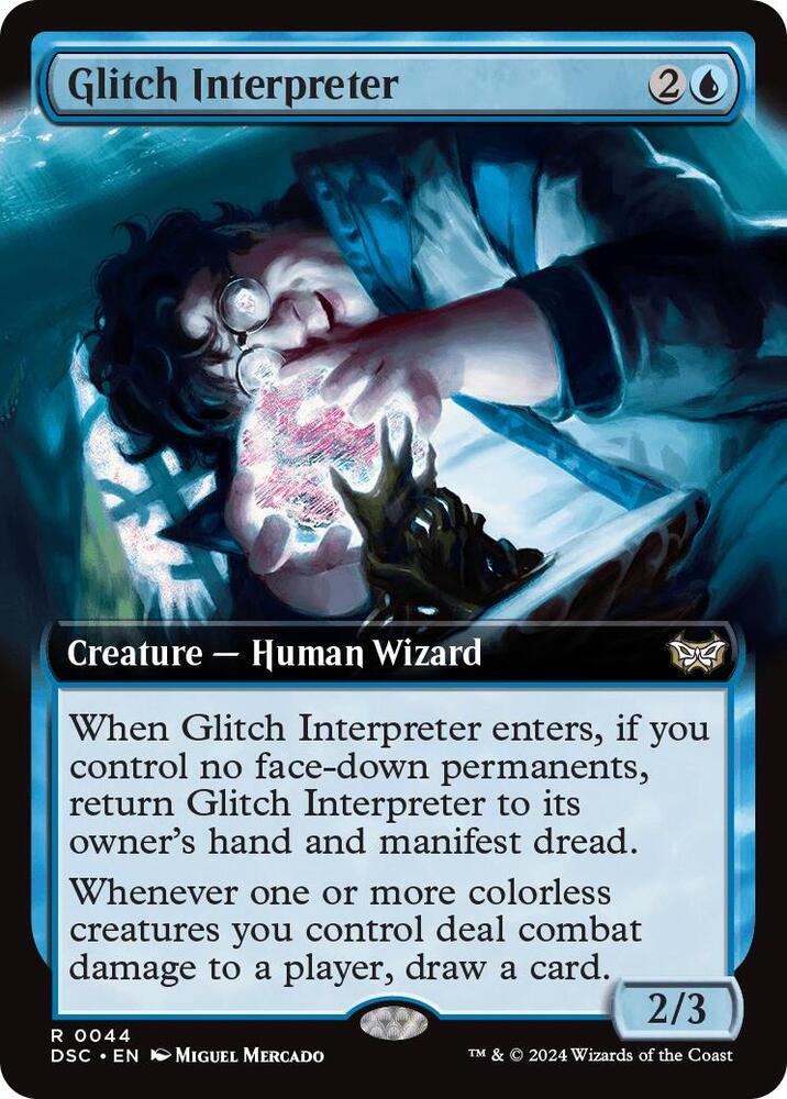 Glitch Interpreter 44 (Commander: Duskmourn: House of Horror)  | Good Games Adelaide SA