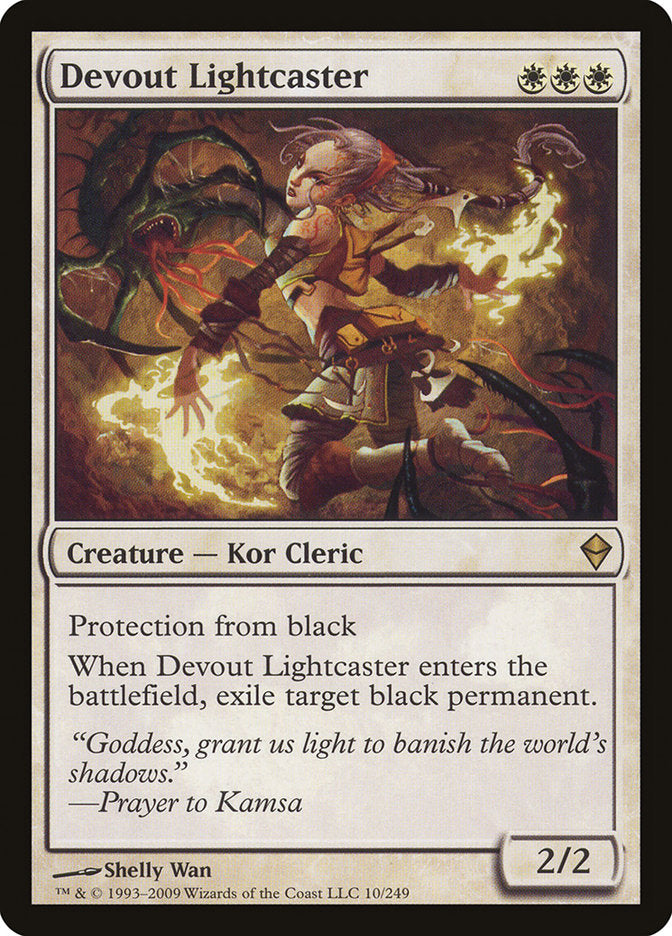 Devout Lightcaster 10 (Zendikar)  | Good Games Adelaide SA