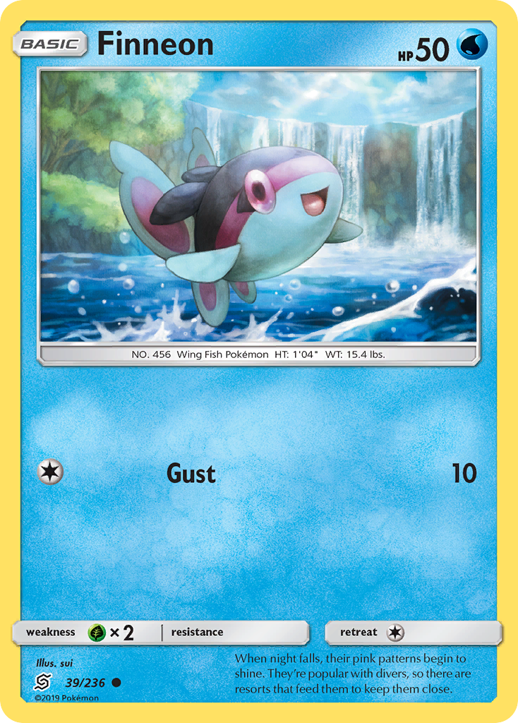 Finneon (39/236) [Sun & Moon: Unified Minds] | Good Games Adelaide SA