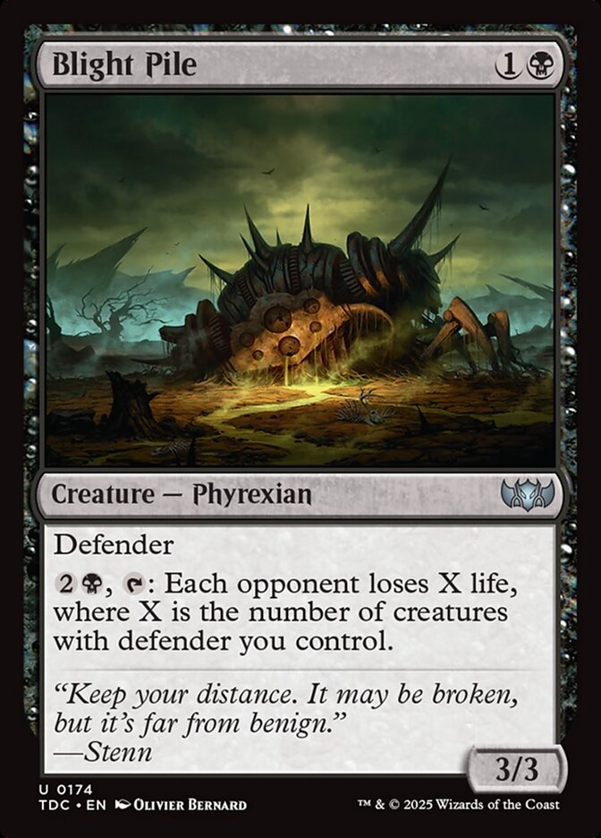 Blight Pile 174 (Commander: Tarkir: Dragonstorm)  | Good Games Adelaide SA