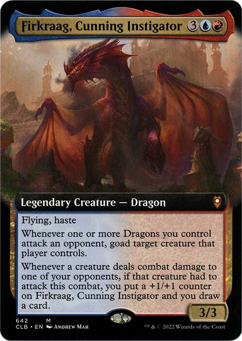 Firkraag Cunning Instigator Extended Art 642 (Commander Legends: Battle for Baldur's Gate)  | Good Games Adelaide SA