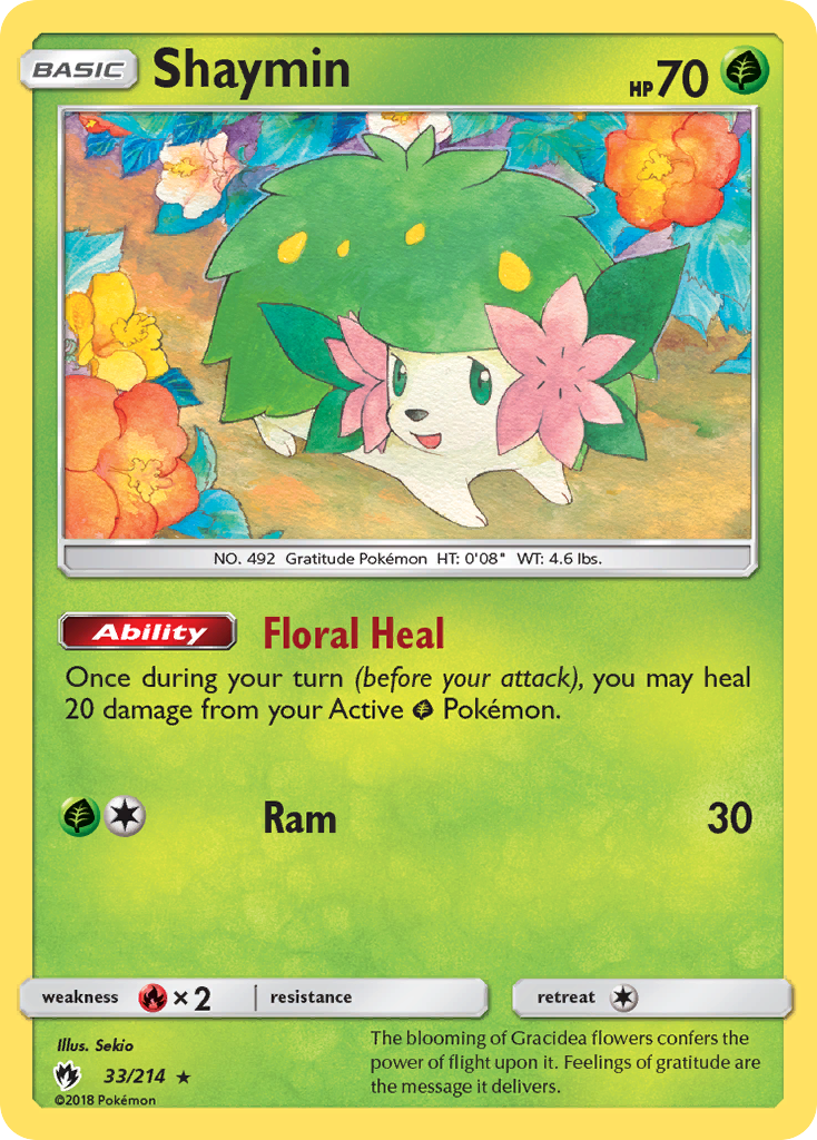 Shaymin (33/214) [Sun & Moon: Lost Thunder] | Good Games Adelaide SA