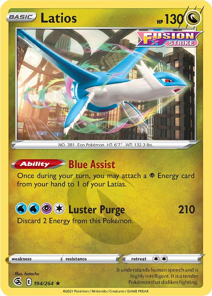Latios (194/264) [Sword & Shield: Fusion Strike] | Good Games Adelaide SA