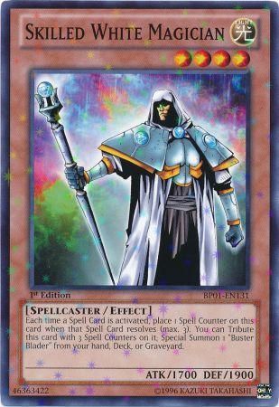 Skilled White Magician [BP01-EN131] Starfoil Rare | Good Games Adelaide SA