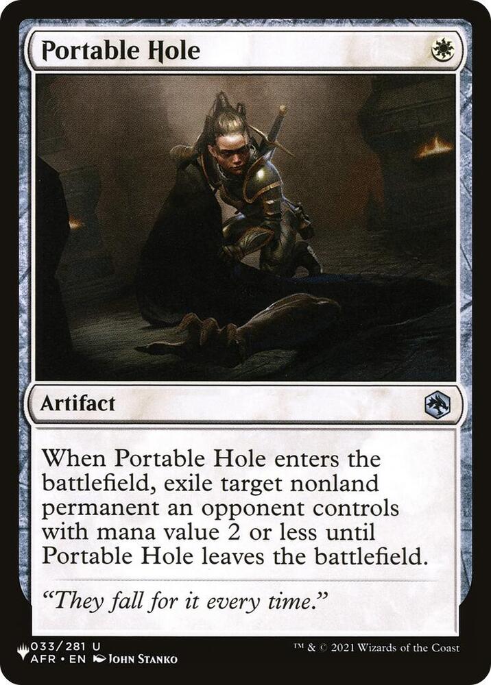 Portable Hole 033/281 (The List Reprints)  | Good Games Adelaide SA