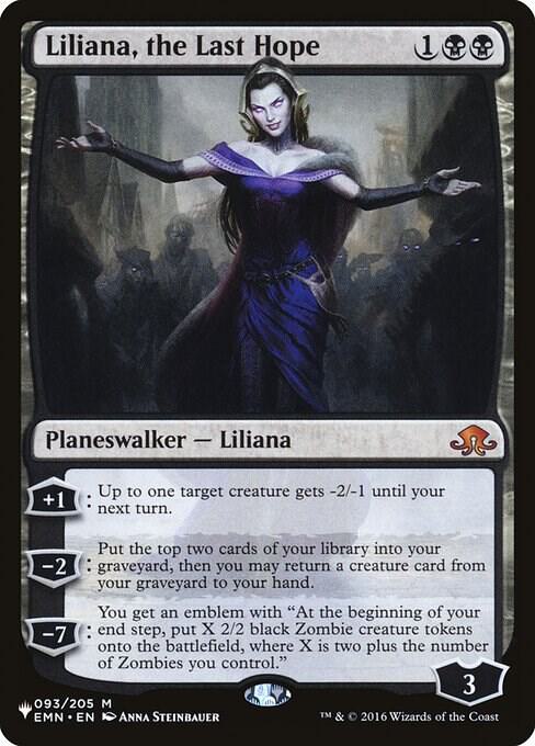 Liliana the Last Hope 093/205 (The List Reprints)  | Good Games Adelaide SA